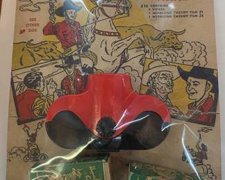Hopalong Cassidy Movie Viewer on Original Card