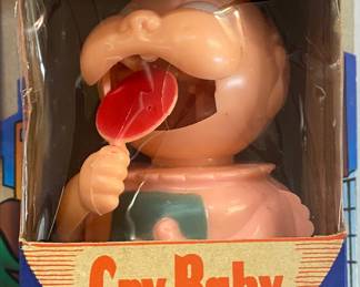 Vintage Cry Baby Toy in Box