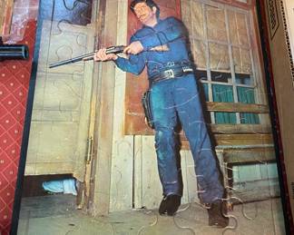 "Have Gun, Will Travel" Frame Puzzle