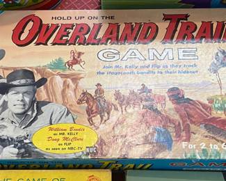 Transogram Overland Trail Western Game