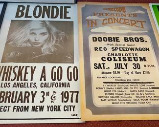 Blondie and Doobie Brothers Poster