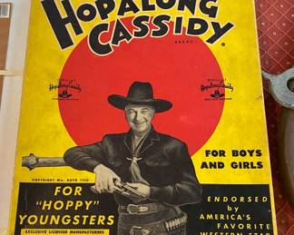 Hopalong Cassidy Child's Western Outfit with Box