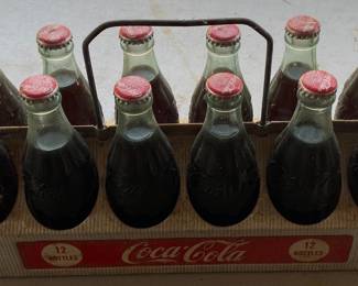 Vintage Aluminum Coca Cola Twelve Pack Carrier
