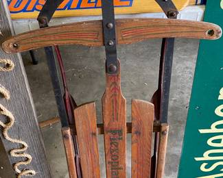 Vintage Wooden Flexoplane Sled