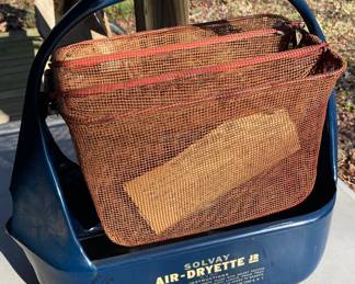 Vintage Solvay Air-Dryette with Paperwork