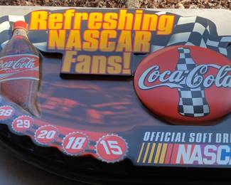 Coca Cola Nascar Display