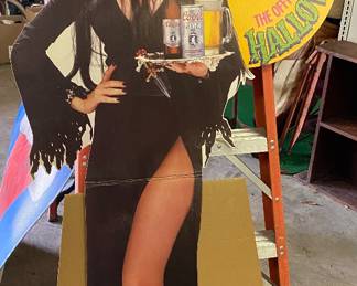 Coors Light Elvira Standee