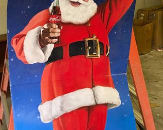Coca Cola Santa Standee