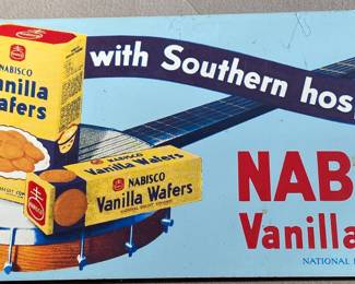 Nabisco Vanilla Wafer Sign