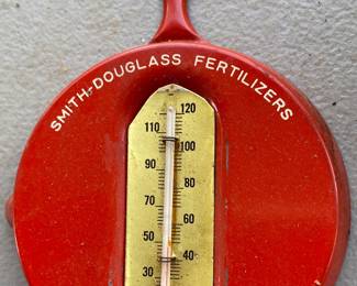 Small Smith-Douglass Fertilizers Advertising Thermometer