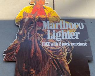 Marlboro Lighter Counter Standee