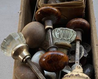 Old Doorknobs (Glass and Porcelain)