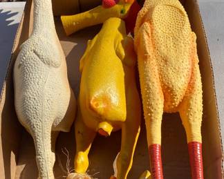 Rubber Chickens