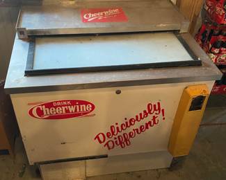 Cheerwine Store Cooler Box