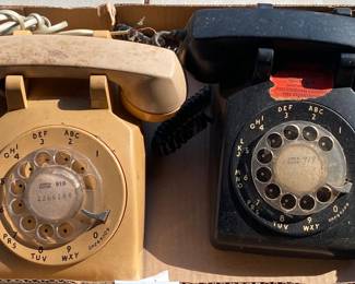 Vintage Rotary Dial Telephones