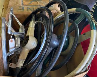 Old Automobile Steering Wheels