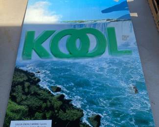 Metal Kool Cigarette Sign