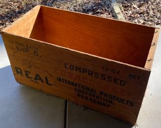 Wooden Corned Beef Box