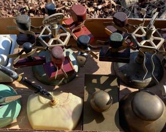 Vintage Desk Pens and Office Items