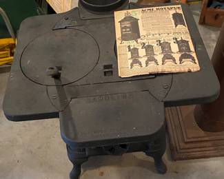 Small Carolina Cast Iron Wood Stove