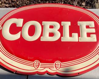 Coble Dairy Sign