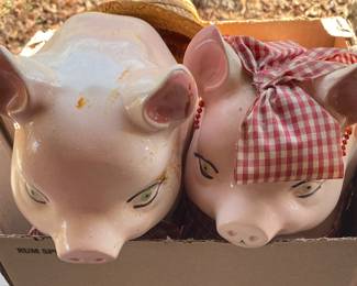 Ceramic Pigs