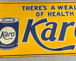 Karo Syrup Sign
