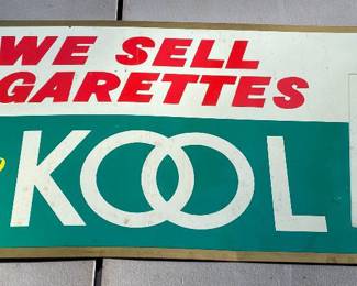 Vintage Kool Cigarette Tin Tacker