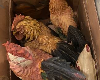 Rooster/Chicken Figures