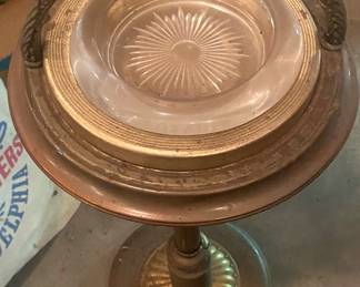 Vintage Standing Ashtray