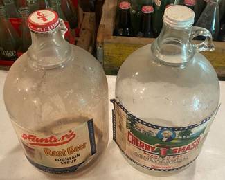 Hunter's Root Beer Syrup Jug