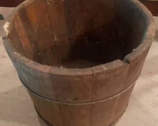 Old Wooden Bucket