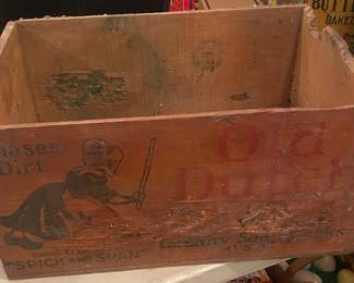 Old Dutch Laundry Soap Crate