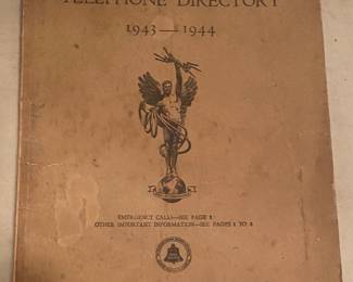 1944 Peninsula Telephone Directory (Chesapeake and Potomac Telephone) 