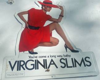 Virginia Slims Metal Sign