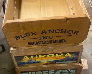 Paper Label Fruit Crates