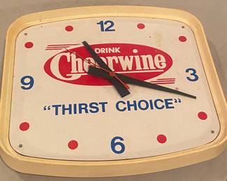 Cheerwine Clock