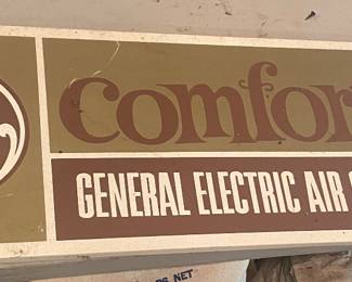 GE Air Conditioning Rack Sign