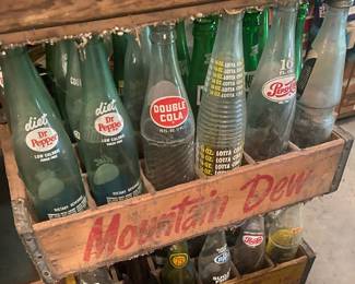 Wooden Mountain Dew Crate