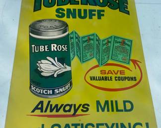 Tube Rose Snuff Tin Tacker