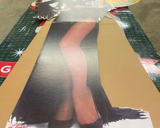 Coors Light Elvira Standee