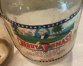 Cherry Smash Syrup Jug