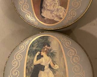 Old Ladies Dresser Tins
