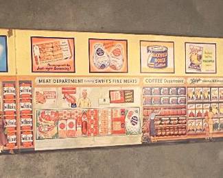 1950's Colonial Grocery Stores Playset Building