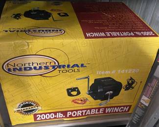 2000 Lb. Portable Winch