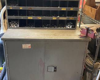 Nice Metal Shop Cabinet