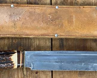 Edge Mark 490 Solingen Sheath Knife/Bowie 