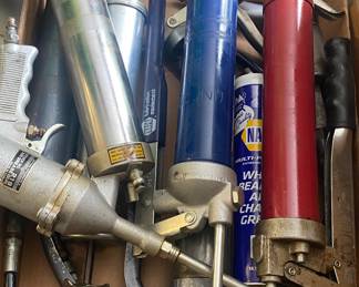 Assorted Grease Guns