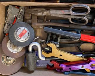 Assorted Hand Tools and Measures