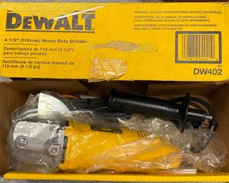 NOS DeWalt Heavy Duty Grinder